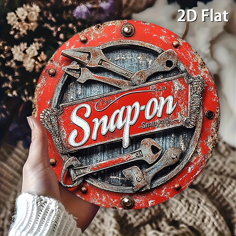Vintage Fashion Plates - Znak Metalowy Vintage 2D Płaski 1