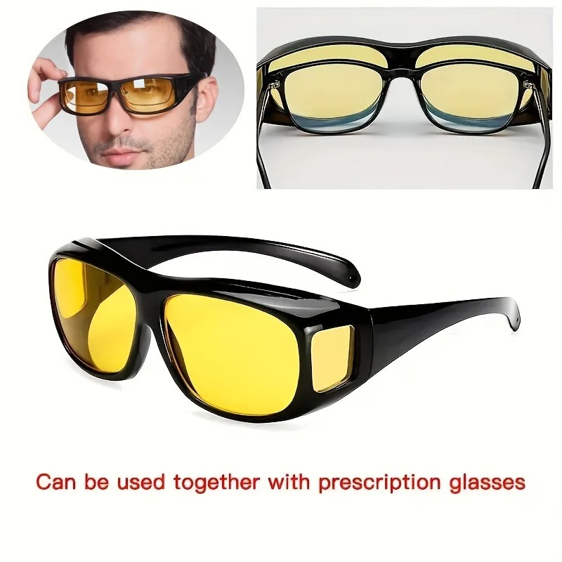 Vintage Fashion Images - Okulary do jazdy nocą unisex w