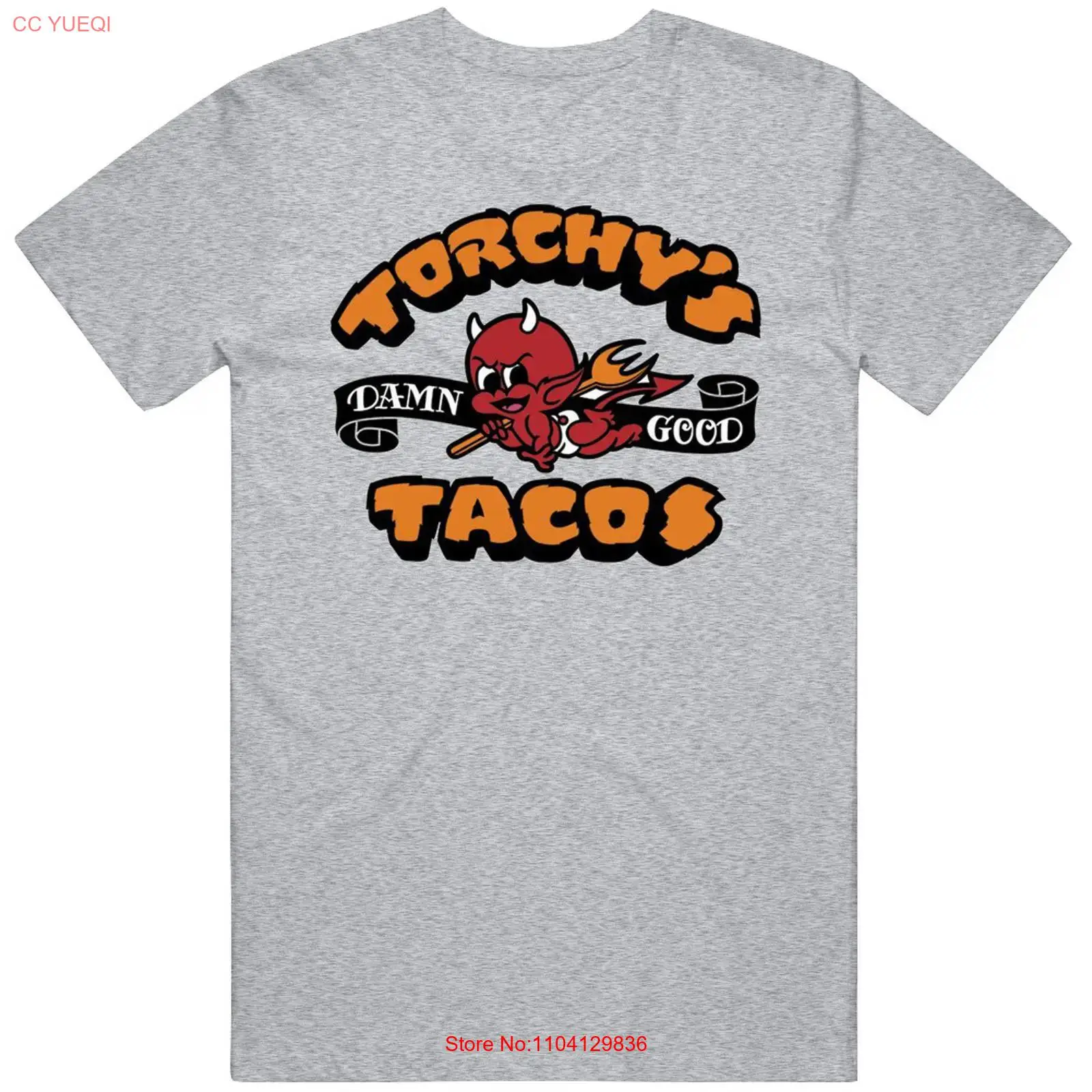 Vintage Fashion Logo - Koszulka z logo restauracji Torchy's Tacos