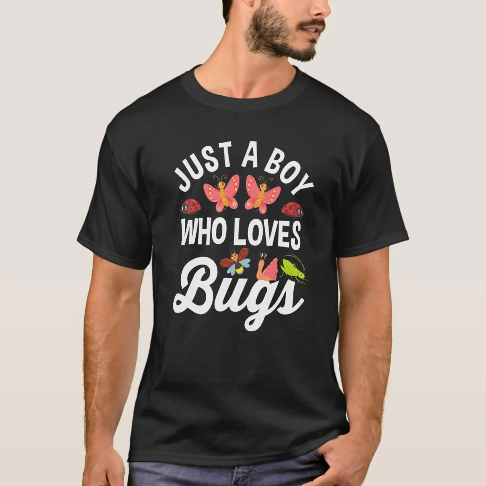 Vintage Fashion Bug - Entomologia Entomolodzy Robaki Po prostu chłopak,