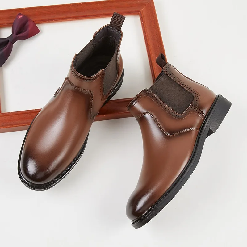 Vintage Fashion For Mens - Męskie skórzane oksfordy vintage, luksusowe, ręcznie