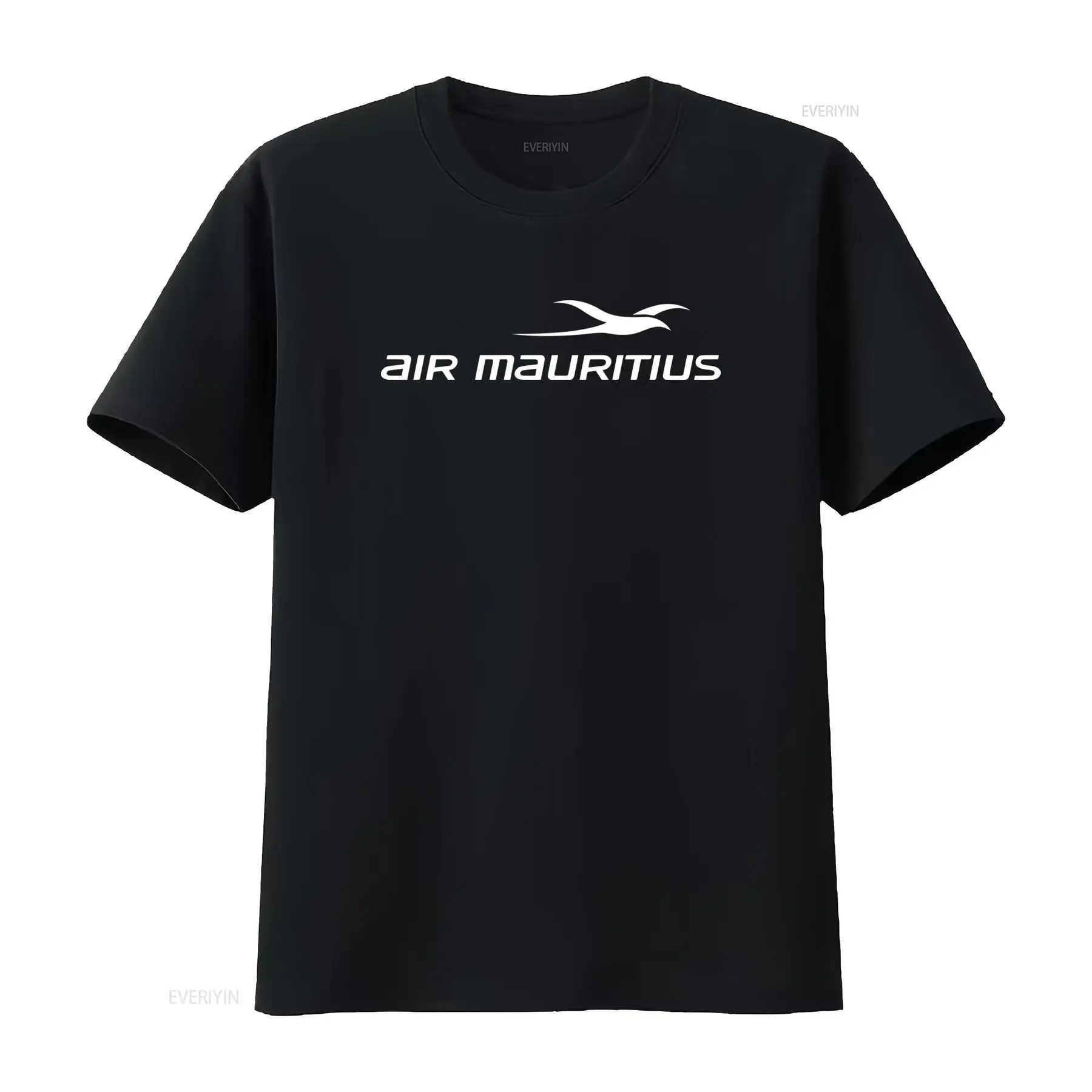 Vintage Fashion Logo - Koszulka Air Mauritius z białym logo,