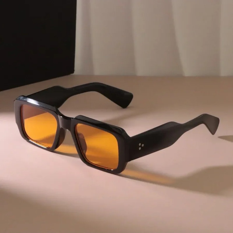Retro Kwadratowe Okulary Przec – Vintage Fashion Images recenzja i cena