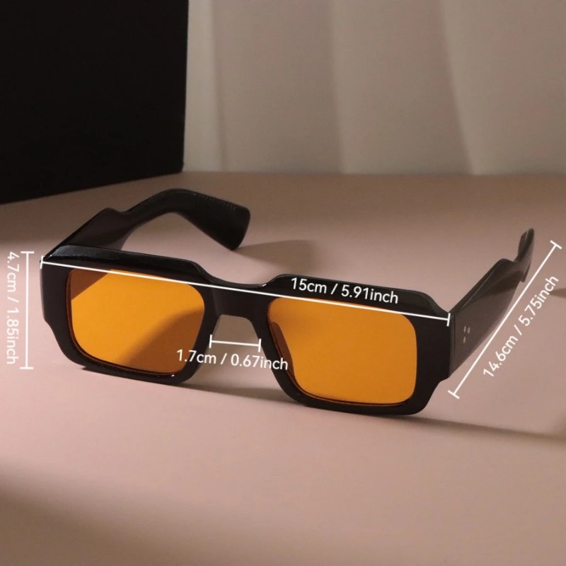 Retro Kwadratowe Okulary Przec – Vintage Fashion Images recenzja i cena