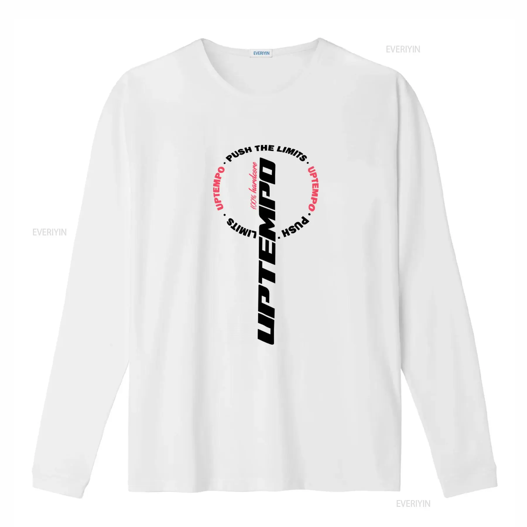 Męska koszulka UPTEMPO z okrąg – Vintage Fashion Logo recenzja i cena