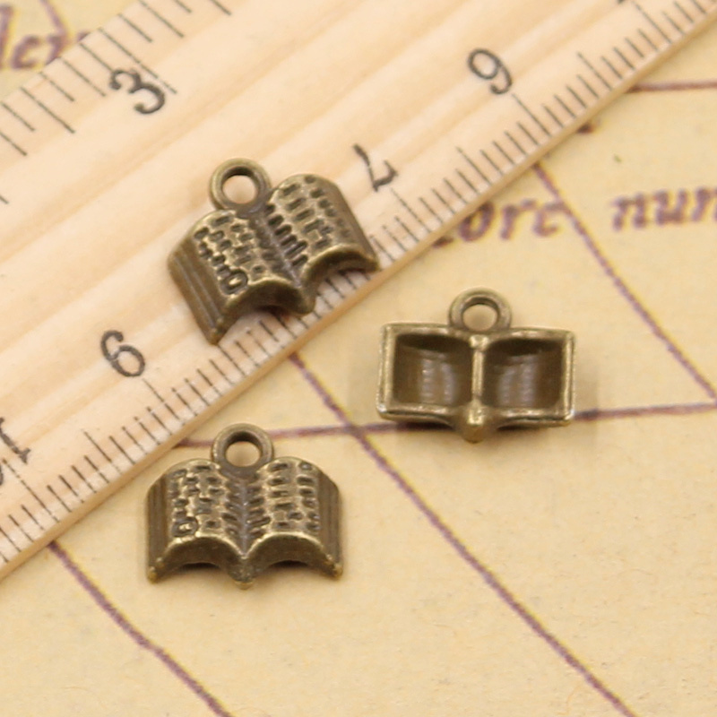20 sztuk Charms otwarte pismo  – Vintage Fashion Coloring Book recenzja i cena