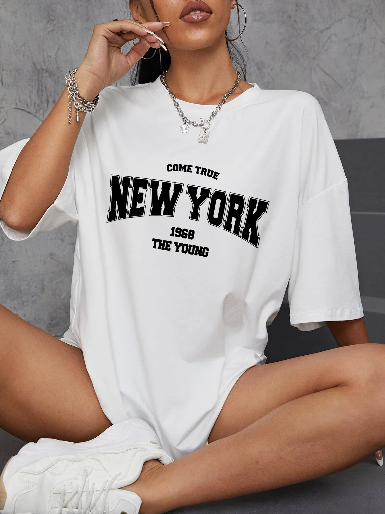 Koszulka Vintage z grafiką Now – Vintage Fashion York recenzja i cena