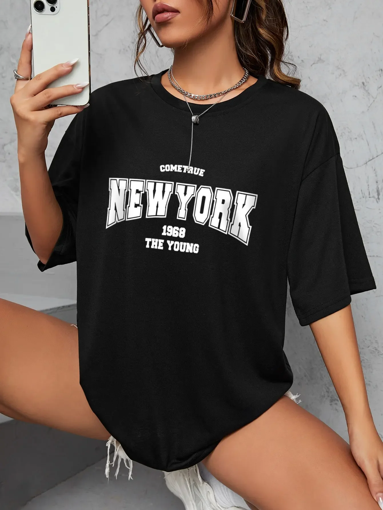 Koszulka Vintage z grafiką Now – Vintage Fashion York recenzja i cena