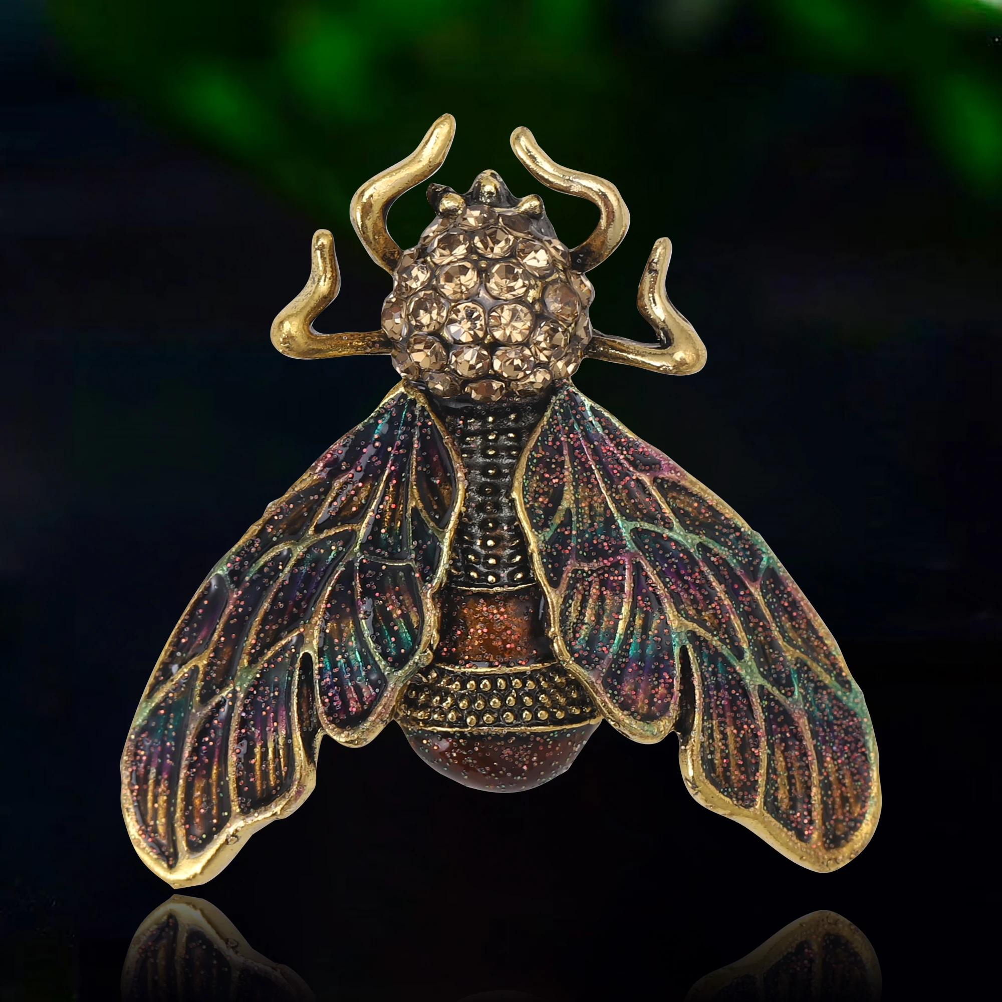 Vintage Rhinestone Bug Broszki – Vintage Fashion Bug recenzja i cena