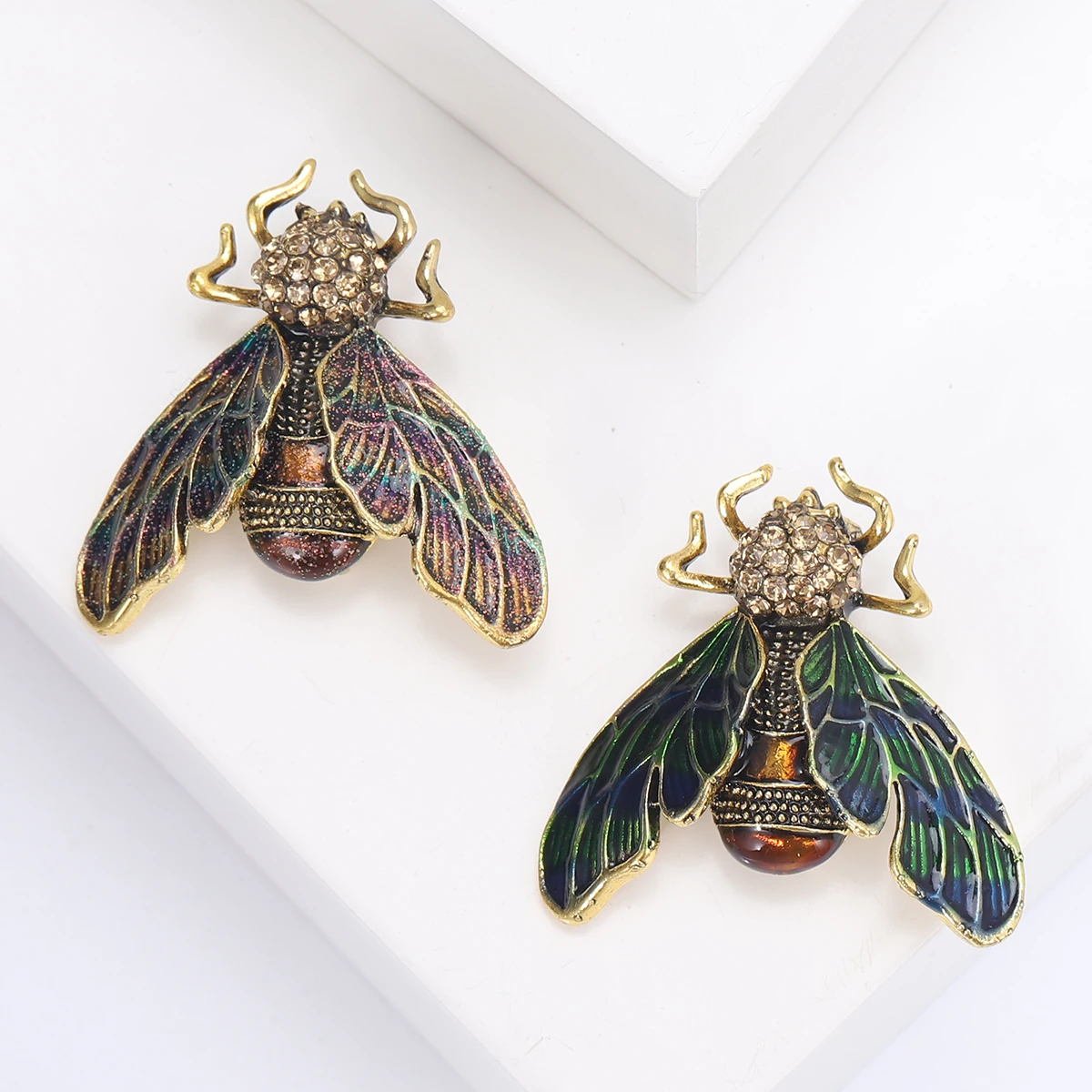 Vintage Rhinestone Bug Broszki – Vintage Fashion Bug recenzja i cena