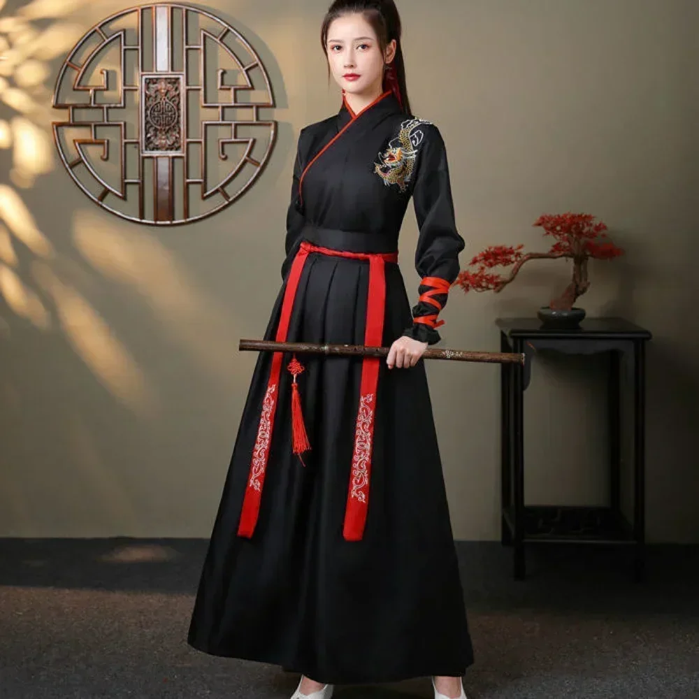 Nowoczesny damski zestaw Hanfu – Vintage Fashion Queen recenzja i cena