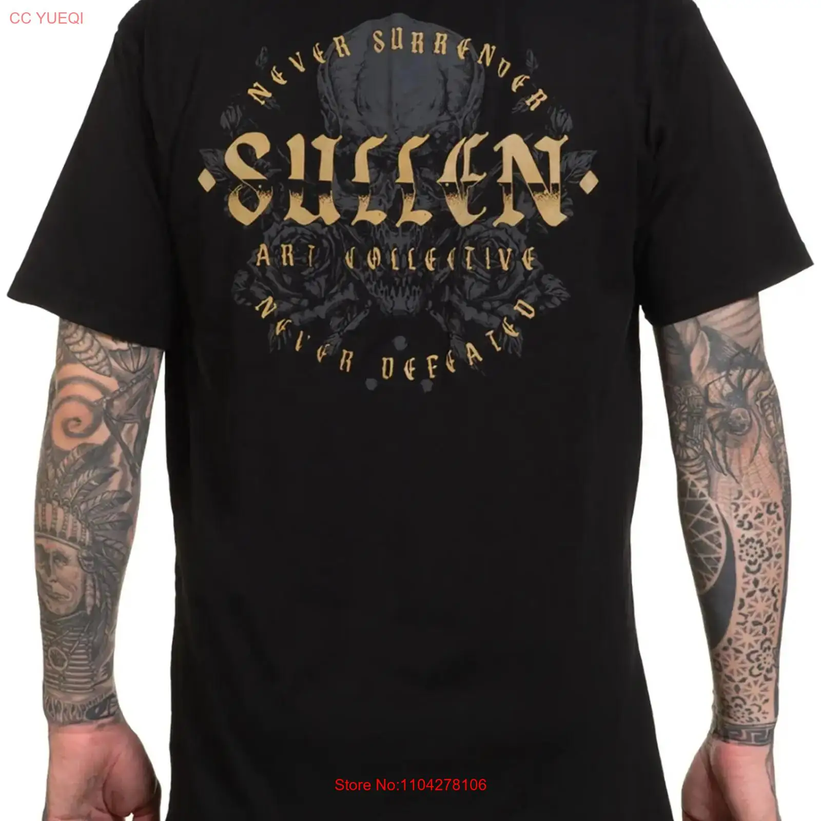 Męska koszulka premium Sullen  – Vintage Fashion Logo recenzja i cena