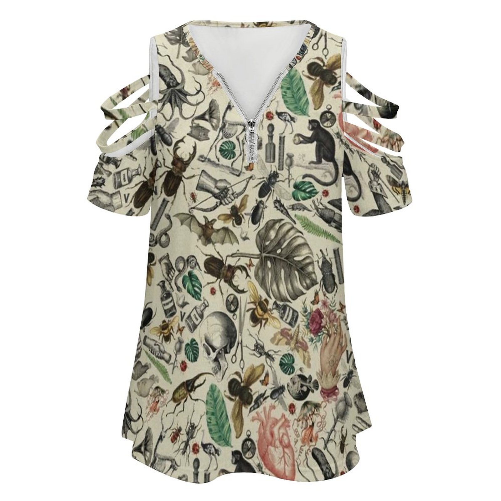 Śliczny Vintage Bug Pattern Ne – Vintage Fashion Bug recenzja i cena