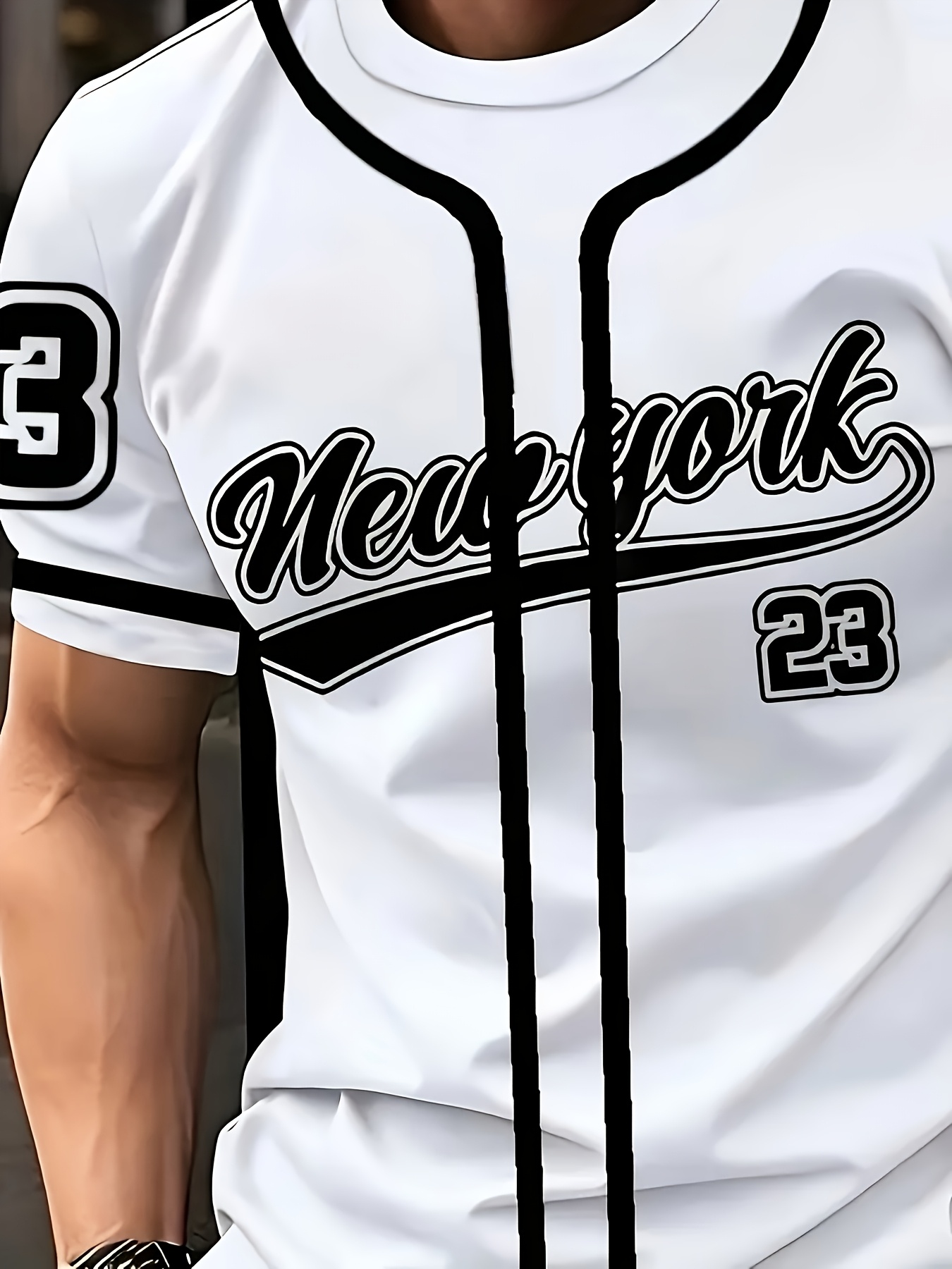 Męska koszulka w stylu basebal – Vintage Fashion York recenzja i cena