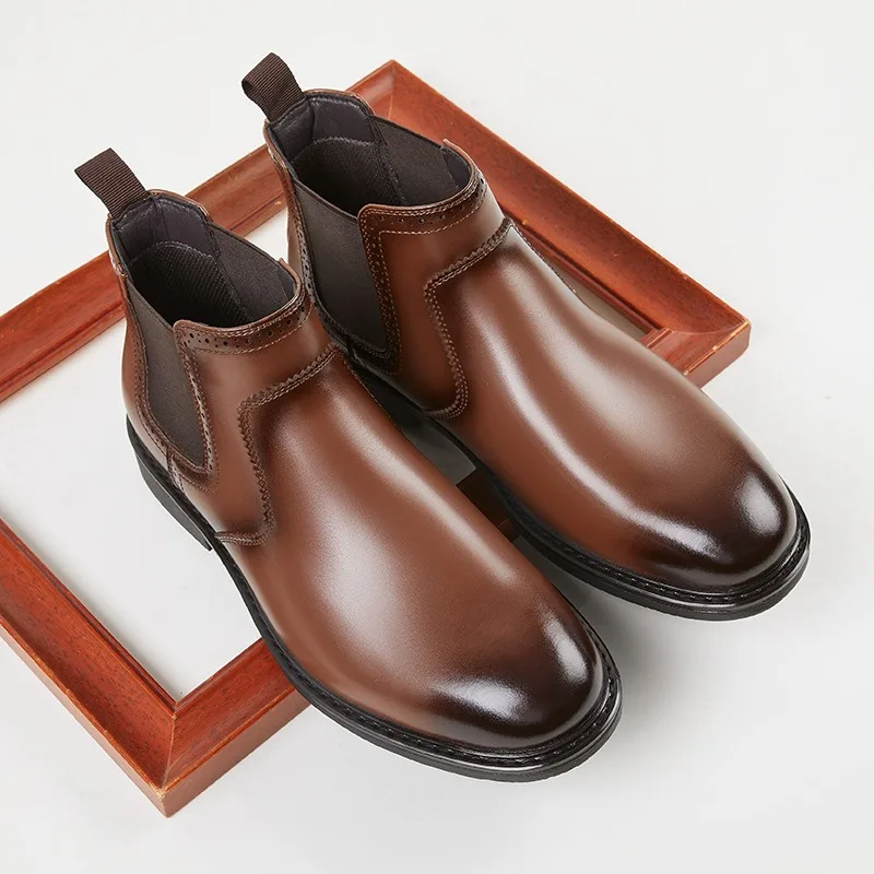 Męskie skórzane oksfordy vinta – Vintage Fashion For Mens recenzja i cena