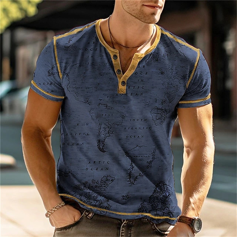 Męskie koszulki Henry z zabawn – Vintage Fashion For Mens recenzja i cena
