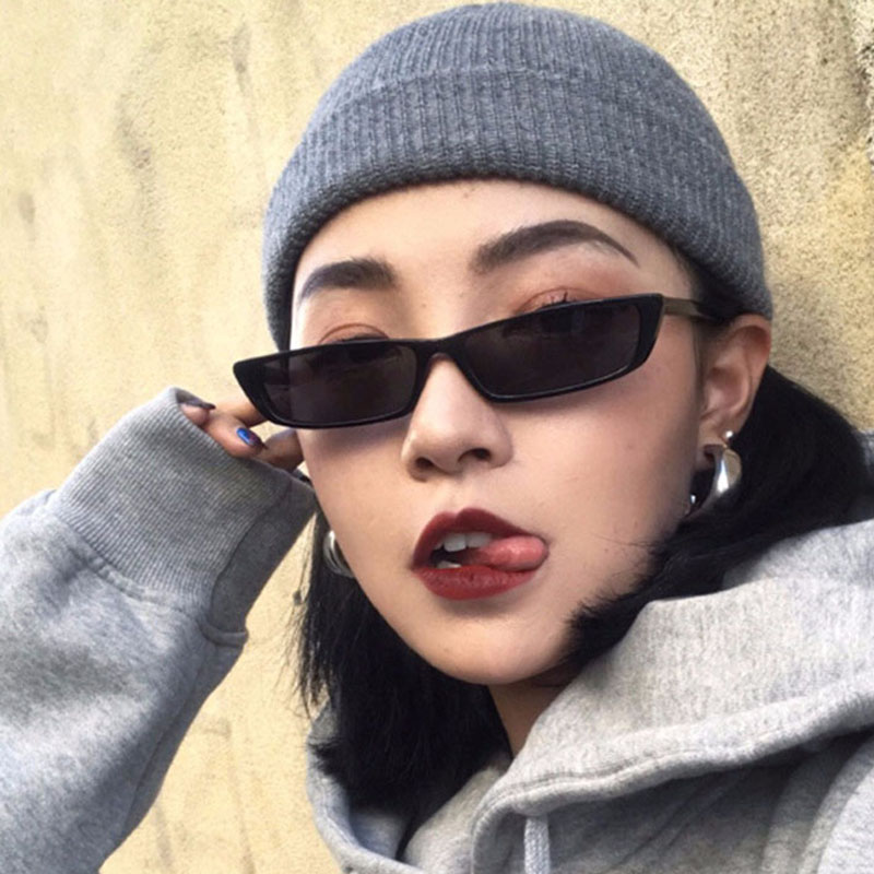 Małe prostokątne okulary przec – Vintage Fashion Images recenzja i cena
