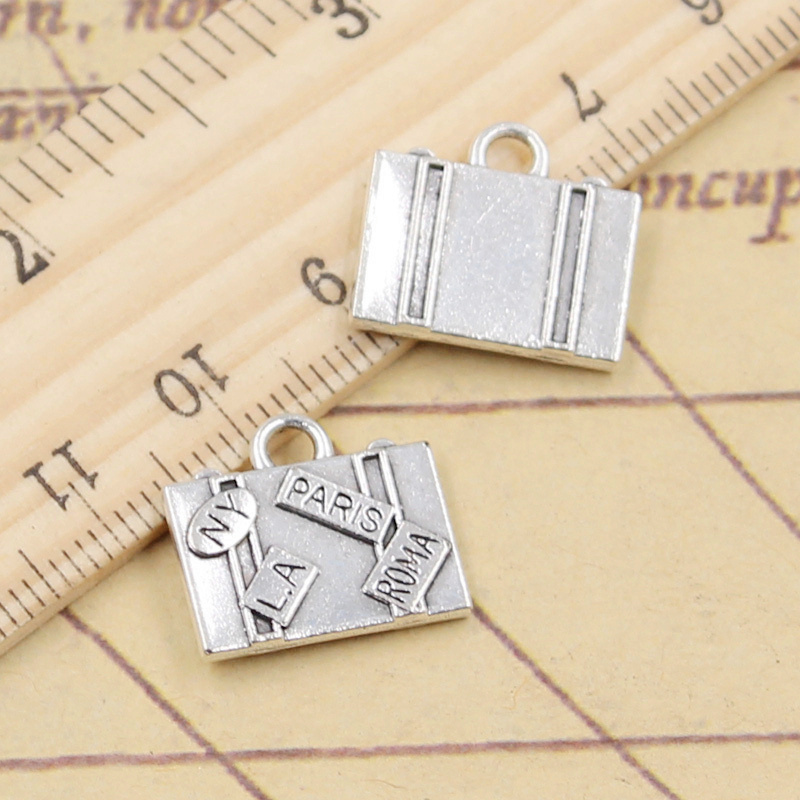 10 sztuk Charms torby podróżne – Vintage Fashion York recenzja i cena