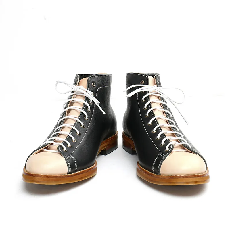 Męskie buty robocze z wysoką c – Vintage Fashion For Mens recenzja i cena